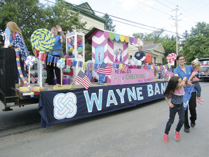 Large crowd turns out to salute Flag Day Parade